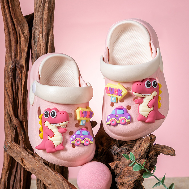 Dječje EVA sandale s rupicama – Unisex, ljeto, brzo sušeće, prozračne, protuklizna potplat, uzrast 1–12 godina