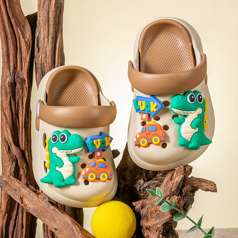 Dječje EVA sandale s rupicama – Unisex, ljeto, brzo sušeće, prozračne, protuklizna potplat, uzrast 1–12 godina