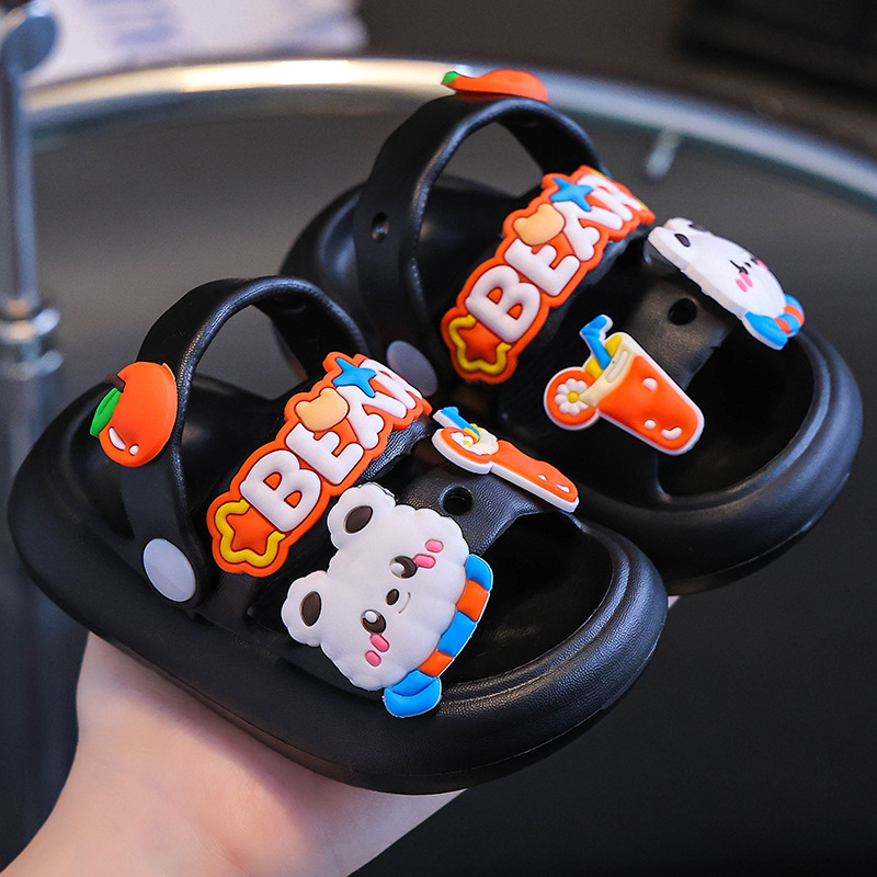 Dječje EVA sandale s rupicama – Unisex, ljeto, brzo sušeće, prozračne, protuklizna potplat, uzrast 1–12 godina