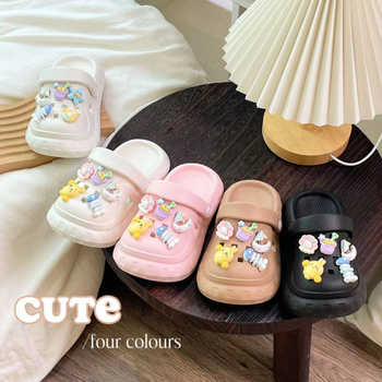 Sandale de plajă pentru copii din EVA, unisex, ușoare și confortabile, partea superioară EVA, vârste 2–6 ani, vara 2024