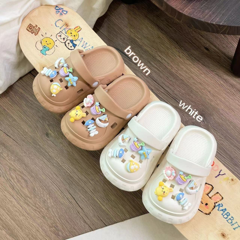 Sandale de plajă pentru copii din EVA, unisex, ușoare și confortabile, partea superioară EVA, vârste 2–6 ani, vara 2024