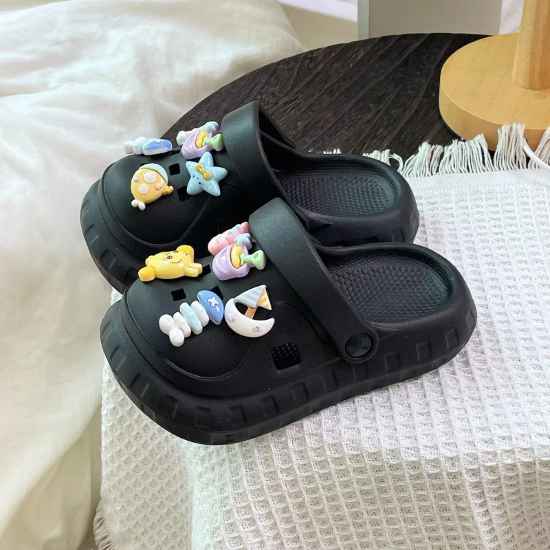 Sandale de plajă pentru copii din EVA, unisex, ușoare și confortabile, partea superioară EVA, vârste 2–6 ani, vara 2024