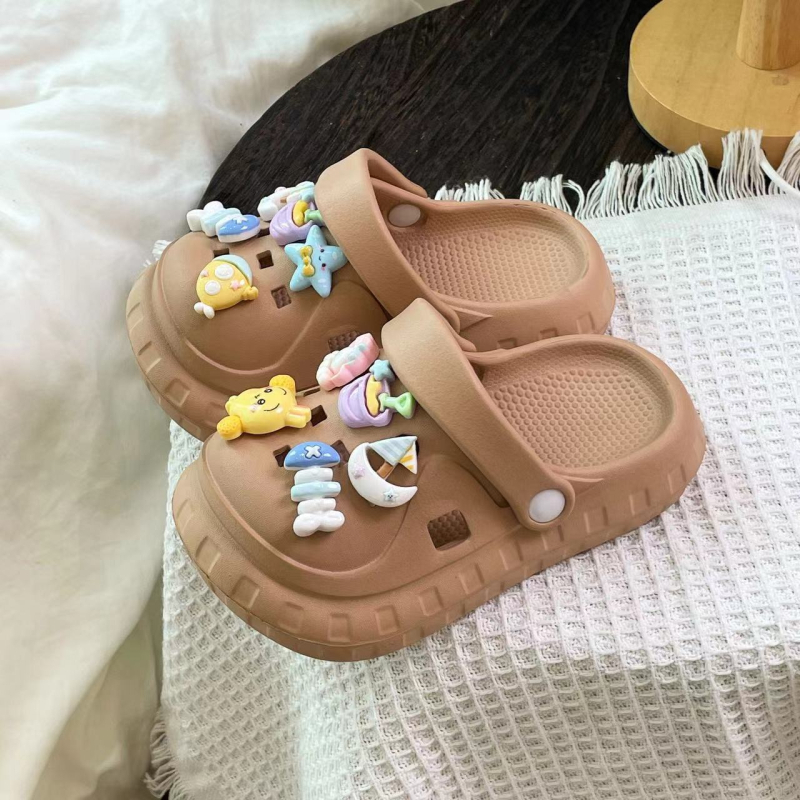 Sandale de plajă pentru copii din EVA, unisex, ușoare și confortabile, partea superioară EVA, vârste 2–6 ani, vara 2024