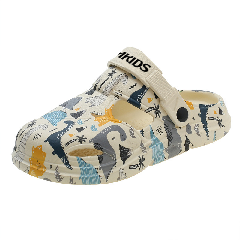 CAMKiDS Papuci EVA pentru copii - Partea superioară EVA, talpă EVA, pentru vârste 4-16