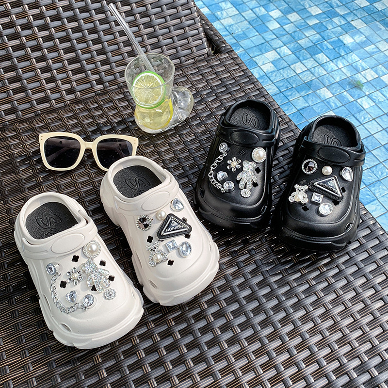 Sandalice za djevojčice - EVA gornji dio i EVA potplat - crtani uzorak, prozračne, protuklizne