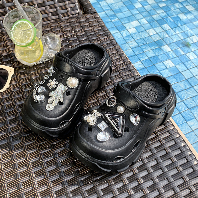 Sandalice za djevojčice - EVA gornji dio i EVA potplat - crtani uzorak, prozračne, protuklizne