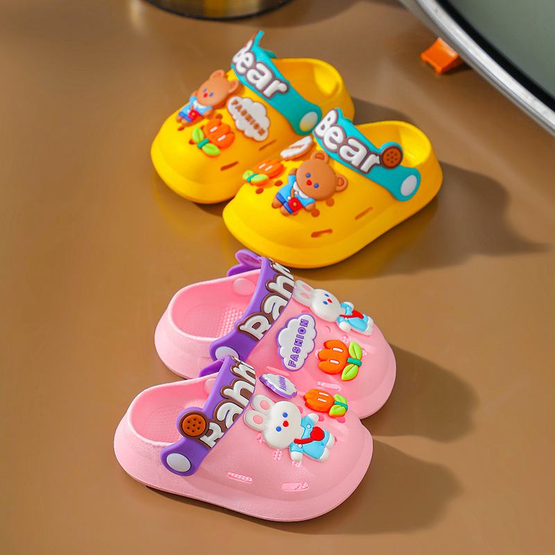 Unisex dječje sandale u Crocs stilu, za 2–6 godina, dizajn crtić, protuklizne i prozračne