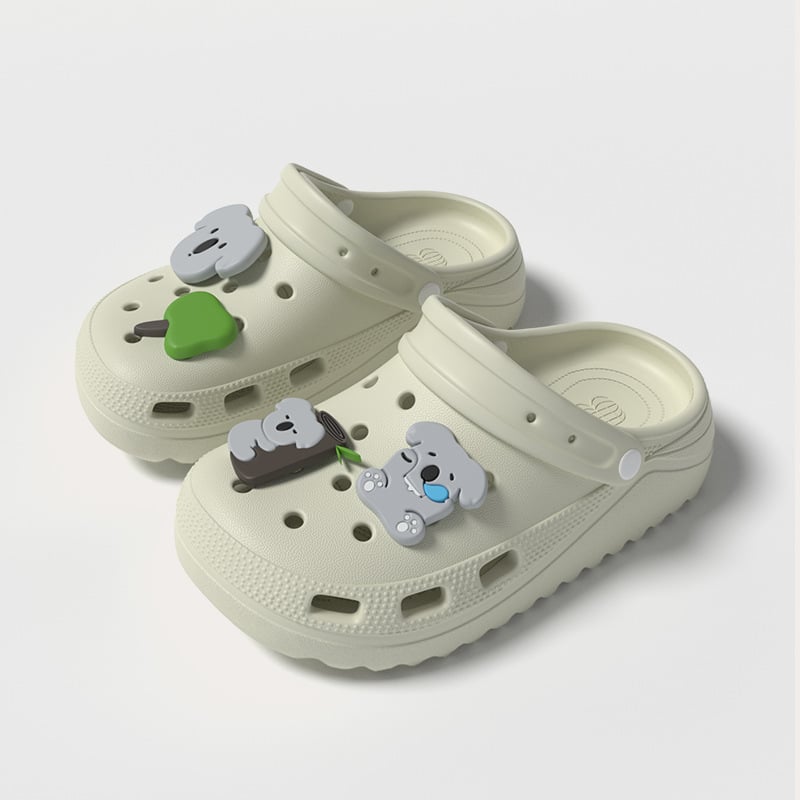 Sandale pentru copii din EVA, model desen animat, talpă antiderapantă, pentru copii 1–3 și 7–12 ani, primăvara 2025