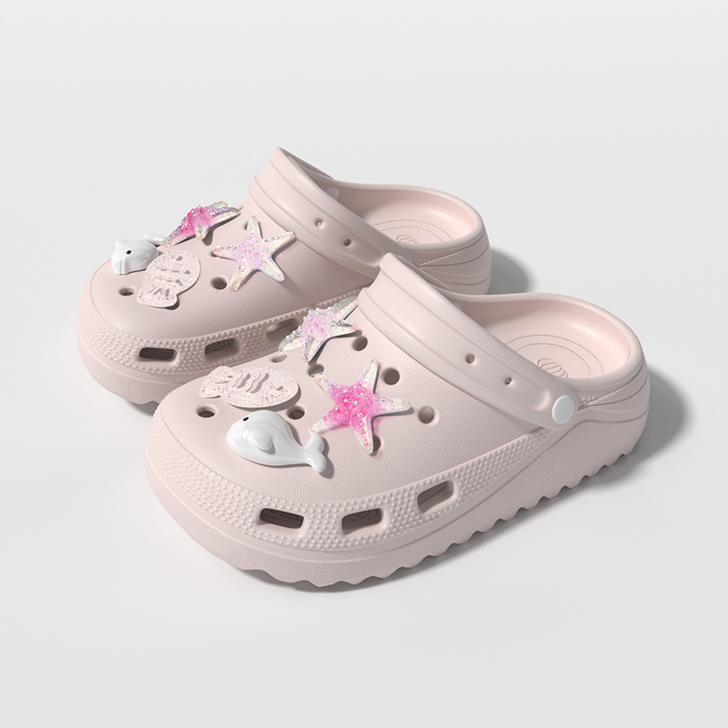 Sandale pentru copii din EVA, model desen animat, talpă antiderapantă, pentru copii 1–3 și 7–12 ani, primăvara 2025