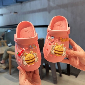 Sandale pentru copii din EVA - unisex, stil Cartoon Paradise, material EVA, vârsta 4-12 ani