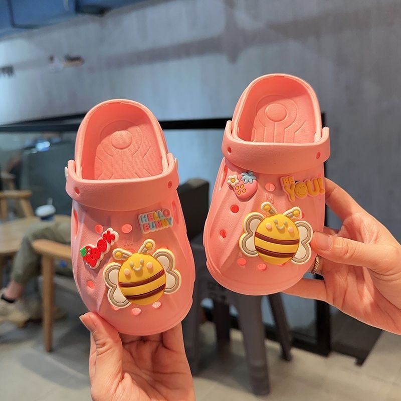 Sandale pentru copii din EVA - unisex, stil Cartoon Paradise, material EVA, vârsta 4-12 ani