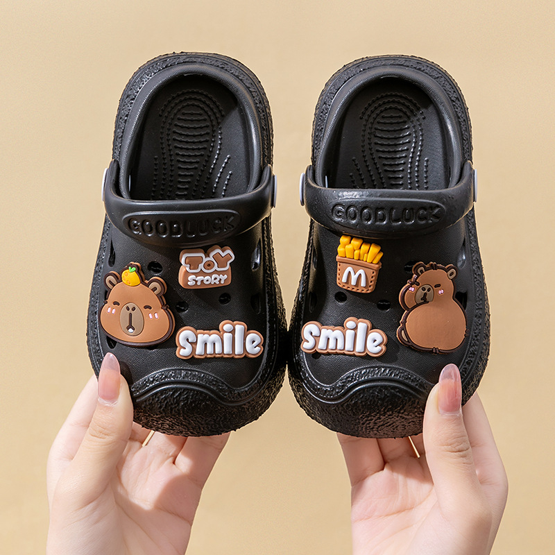 Capybara dječje Crocs-stil papuče, ljetne, mekana potplata, protuklizne, za dječake i djevojčice