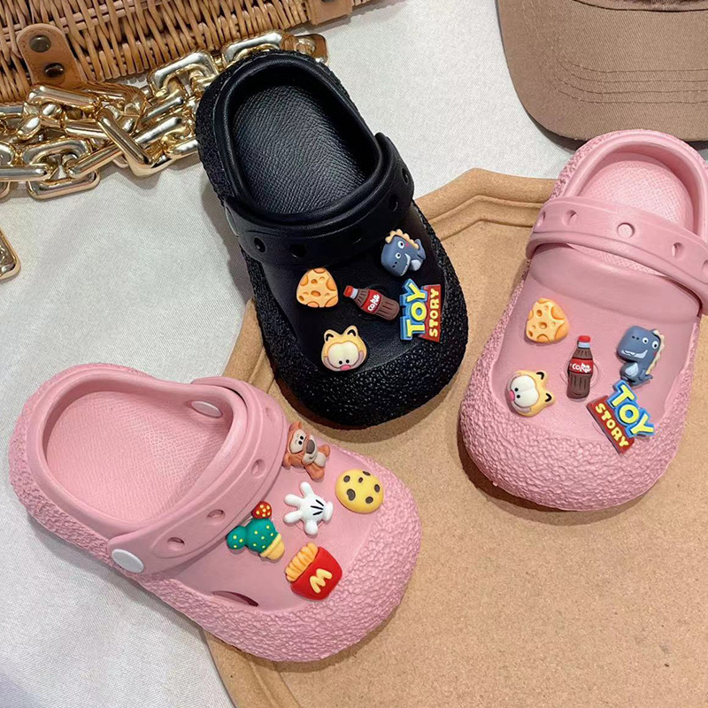 Pantofi copii EVA Crocs-style cu model desen animat, anti-derapare, rezistenți la uzură, unisex