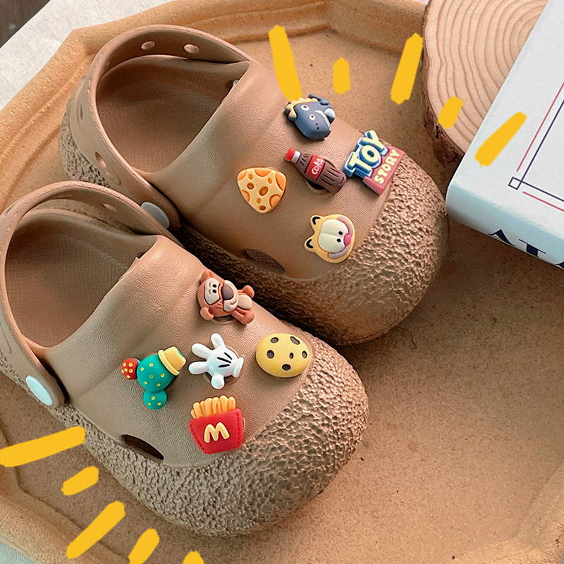 Pantofi copii EVA Crocs-style cu model desen animat, anti-derapare, rezistenți la uzură, unisex