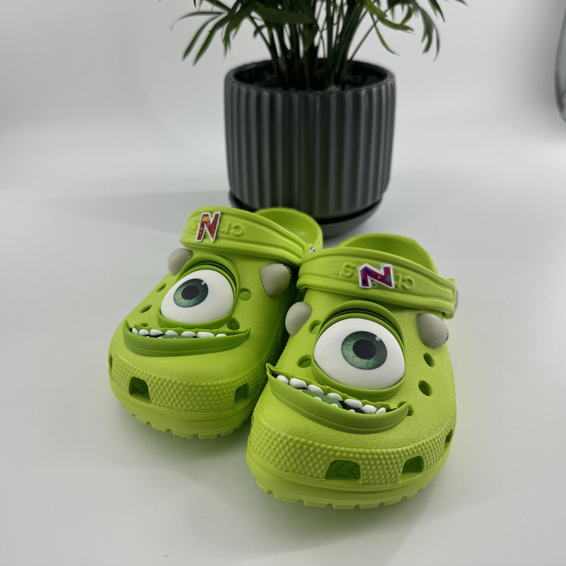 Pantofi de plajă pentru copii, Cartoon Paradise, partea superioară EVA, fără căptușeală, 4-14 ani