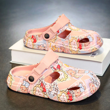 Pantofi de plajă pentru copii EVA, Unisex, Vârsta 2–14+ ani, Vară 2025