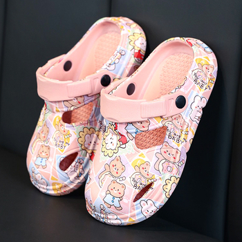 Pantofi de plajă pentru copii EVA, Unisex, Vârsta 2–14+ ani, Vară 2025