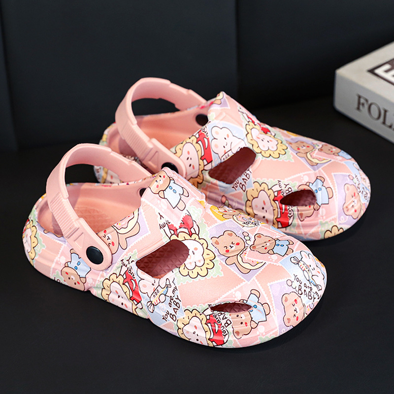 Pantofi de plajă pentru copii EVA, Unisex, Vârsta 2–14+ ani, Vară 2025