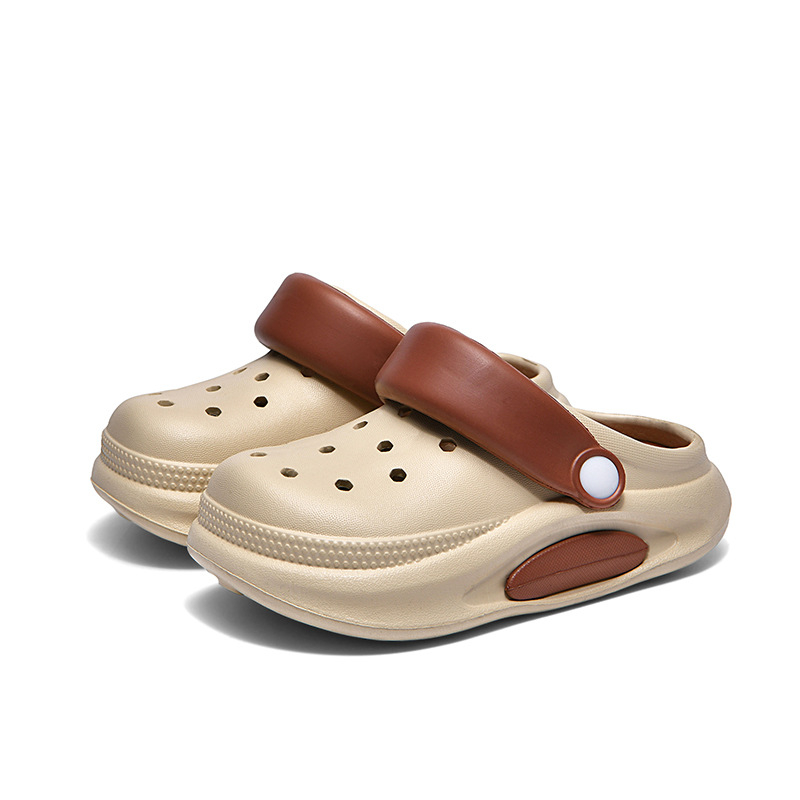 Dječje EVA clog papuče s otvorima, protuklizne, zatvoren vrh, mekana potplat, ljetne papuče za plažu, unisex