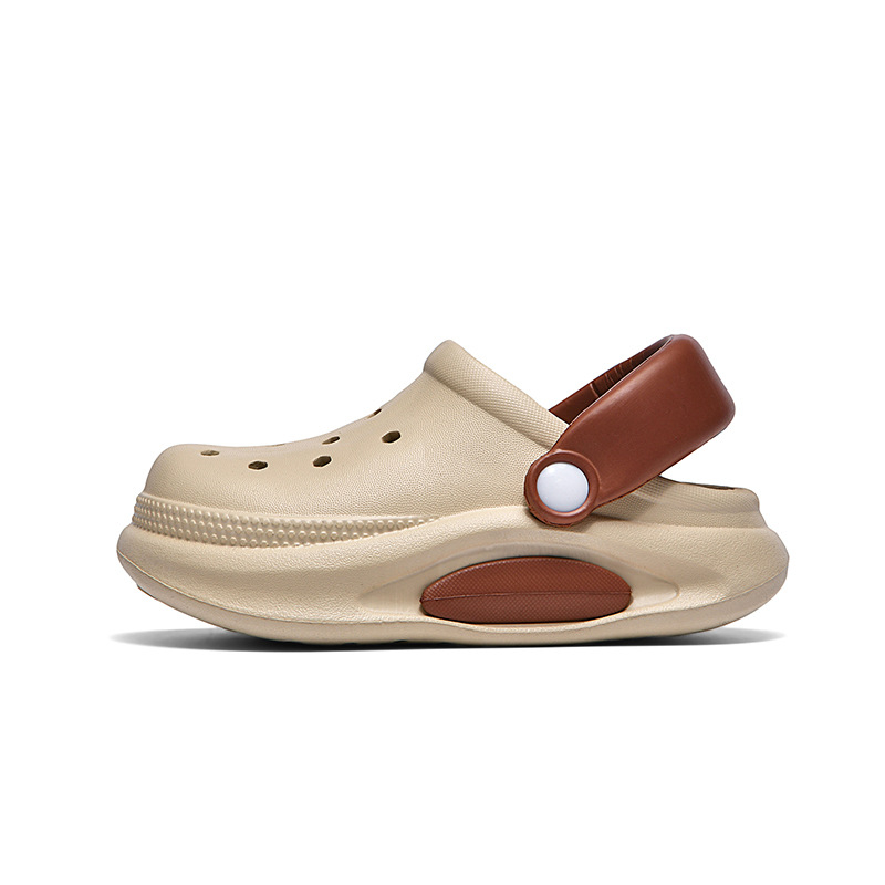 Dječje EVA clog papuče s otvorima, protuklizne, zatvoren vrh, mekana potplat, ljetne papuče za plažu, unisex