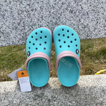 Dječje sandale u Crocs stilu, udobne, ravne za plažu, protivklizne, prozračne, EVA gornji dio, unisex, uzrast 1–16 godina