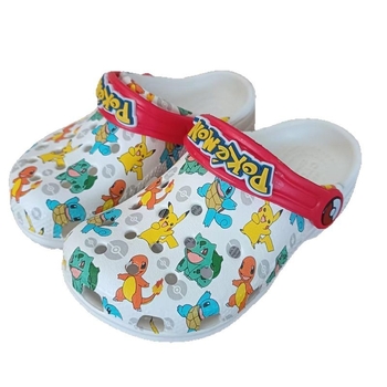 Pikachu co-brand dječje sandale za plažu, EVA, protuklizne, uzrast 4–16 godina, unisex