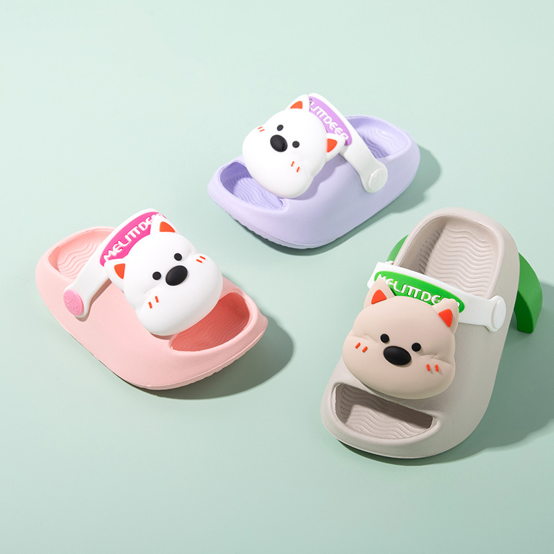 Fawn Milli cartoon Crocs-stil sandale za djecu 1–6 godina, prozračne za unutarnju i vanjsku upotrebu