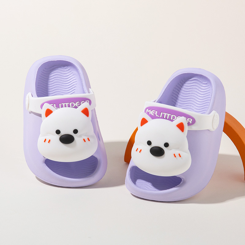 Fawn Milli cartoon Crocs-stil sandale za djecu 1–6 godina, prozračne za unutarnju i vanjsku upotrebu