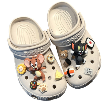 Crocs-stílusú papucsokhoz virágos készlet — rajzfilm virág dizájn, levehető; Modell: Shoe flower set; Alkalmas: szandálok, casual cipők, papucsok; Márka: Sister ye zi; Nyár.