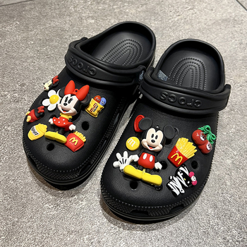 Gyerek DIY papucs csat 3D virágos díszítéssel – cipő kiegészítő nyárra, tavaszra és őszre