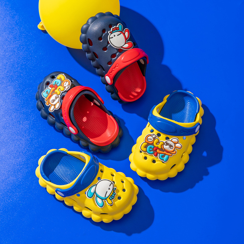 Unisex dječje sandale Crocs stila, EVA gornji dio i đon, cartoon uzorak, prozračne, protuklizne, uzrast 1–12 godina