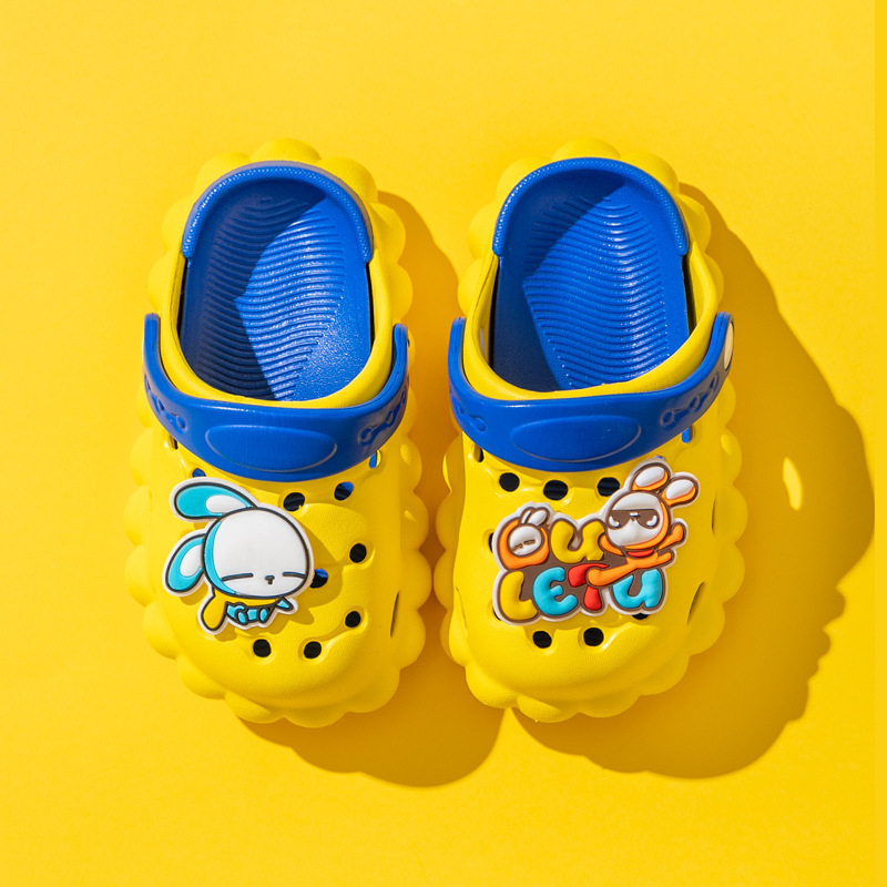 Unisex dječje sandale Crocs stila, EVA gornji dio i đon, cartoon uzorak, prozračne, protuklizne, uzrast 1–12 godina