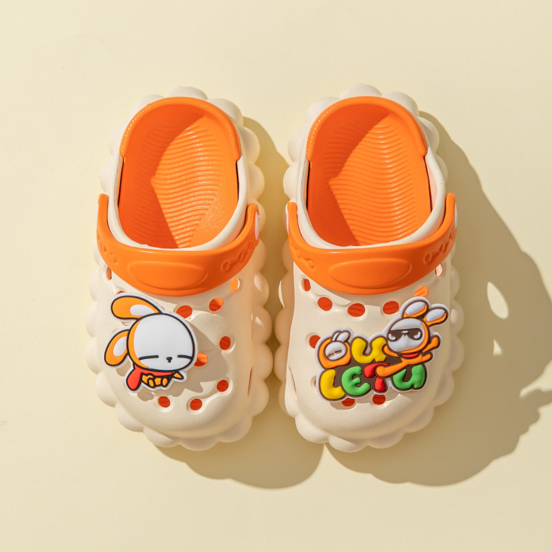 Unisex dječje sandale Crocs stila, EVA gornji dio i đon, cartoon uzorak, prozračne, protuklizne, uzrast 1–12 godina