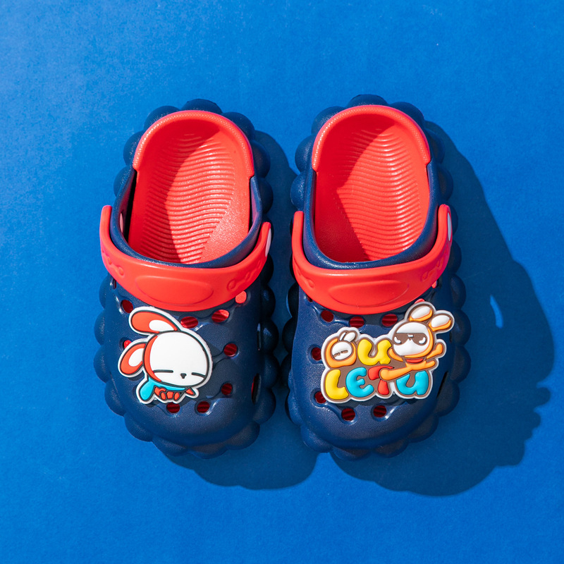 Unisex dječje sandale Crocs stila, EVA gornji dio i đon, cartoon uzorak, prozračne, protuklizne, uzrast 1–12 godina