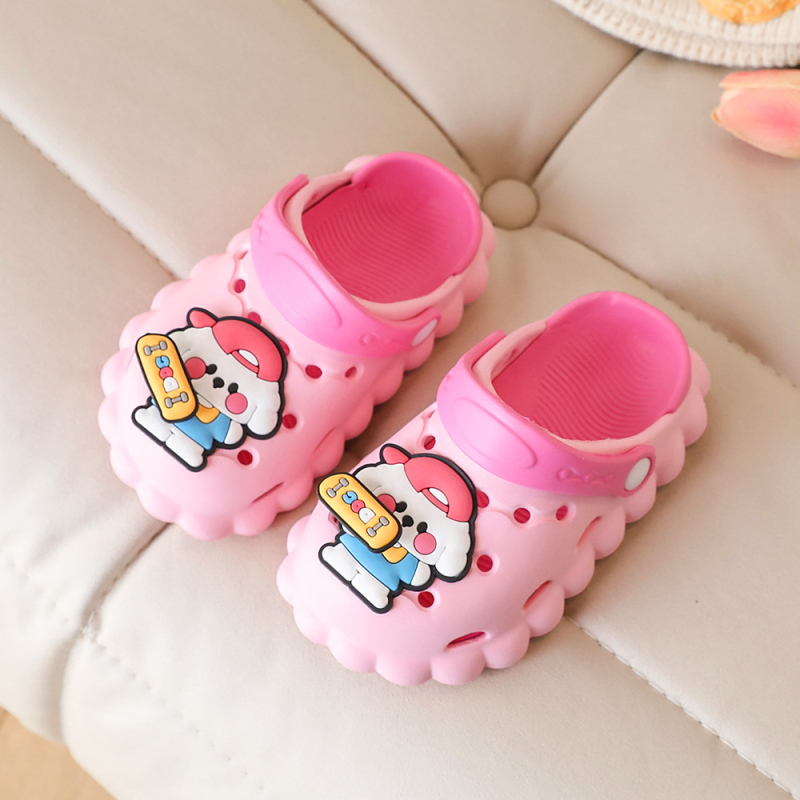 Unisex dječje sandale Crocs stila, EVA gornji dio i đon, cartoon uzorak, prozračne, protuklizne, uzrast 1–12 godina