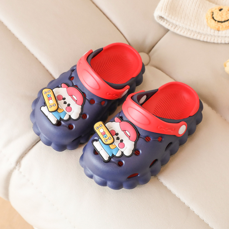 Unisex dječje sandale Crocs stila, EVA gornji dio i đon, cartoon uzorak, prozračne, protuklizne, uzrast 1–12 godina