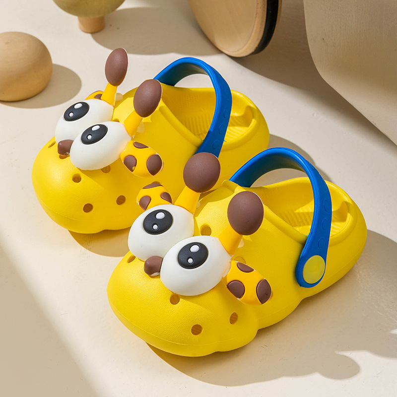 Ljetne dječje sandale Crocs-stil s protukliznom mekanom potplatom, zatvorenim prstima, za unutarnju upotrebu
