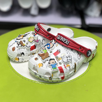 Vaikų Crocs stiliaus sandalai, unisex, EVA viršus ir padas, vasaros sezonui, raštai Cartoon/Kamufliav/Lankelė, anti-slip