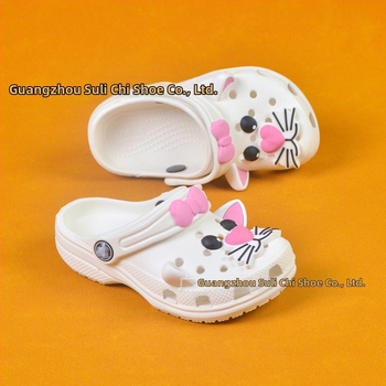 Paplūdimio sandalai su EVA viršutine dalimi; unisex; vaikams 4–16 metų; 2024 m. vasara; be pamušalo