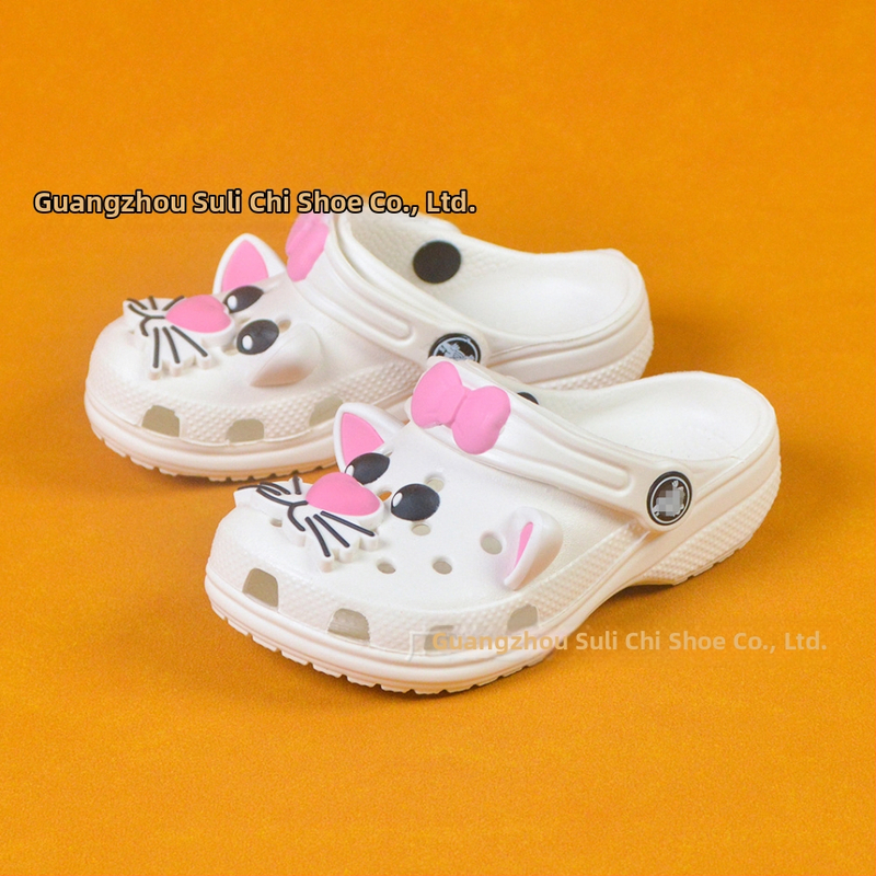 Paplūdimio sandalai su EVA viršutine dalimi; unisex; vaikams 4–16 metų; 2024 m. vasara; be pamušalo