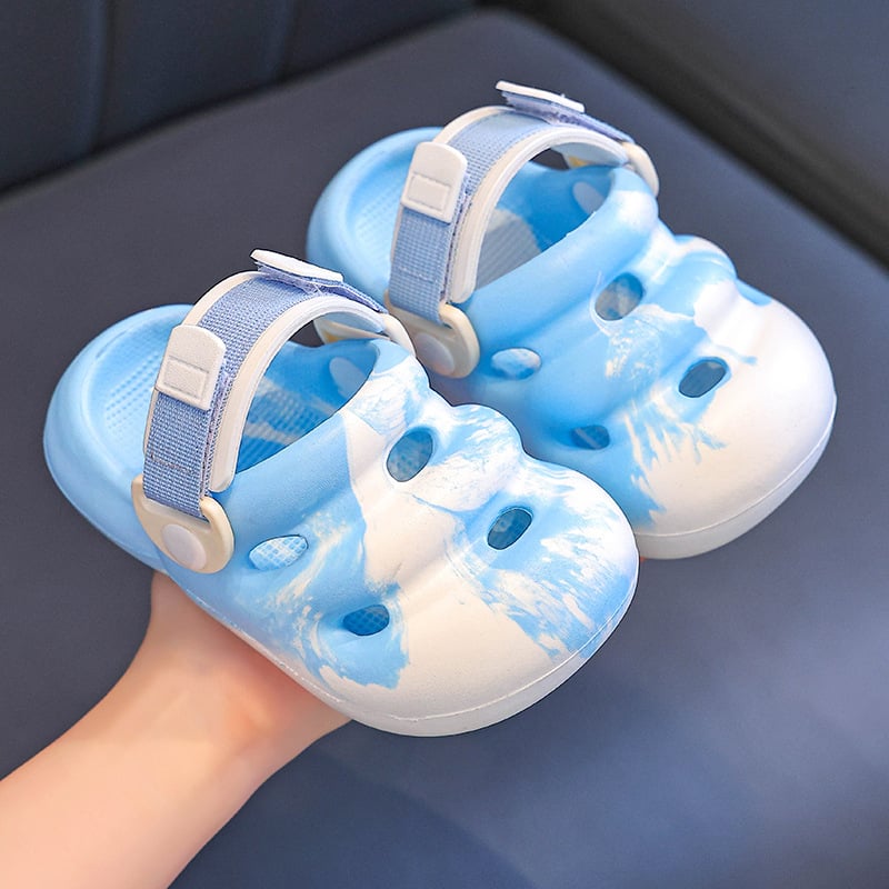 Unisex EVA vidaus šlepetės vaikams, animacinio dizaino, neslidžia minkšta pada, Baotou stilius, 2–6 metų, 2025 m. pavasaris