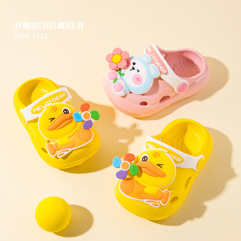 Vaikų EVA sandalai su animacinio piešinio raštu, kvėpuojantys vasarai, 1–6 metų amžiaus