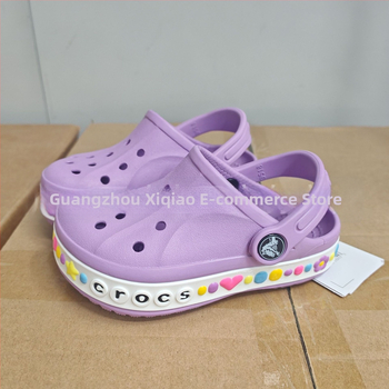 Vaikų paplūdimio sandalai EVA viršutinė dalis, kvėpuojantys, nėrinių širdies dizainas, amžius 1–16 metų