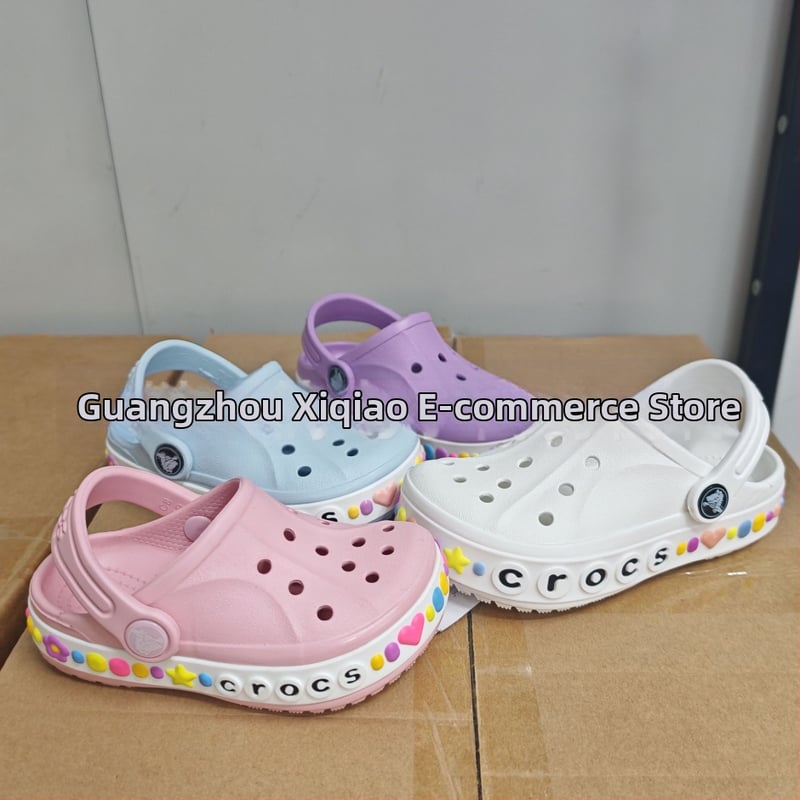 Vaikų paplūdimio sandalai EVA viršutinė dalis, kvėpuojantys, nėrinių širdies dizainas, amžius 1–16 metų