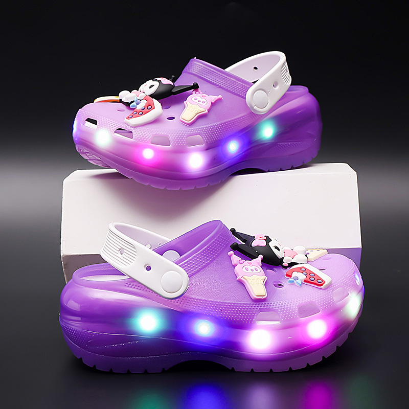 Vaikų paplūdimio sandalai su EVA viršutine dalimi, be pamušalo, lengvi ir kvėpuojantys, 4–16 metų, pavasaris 2025