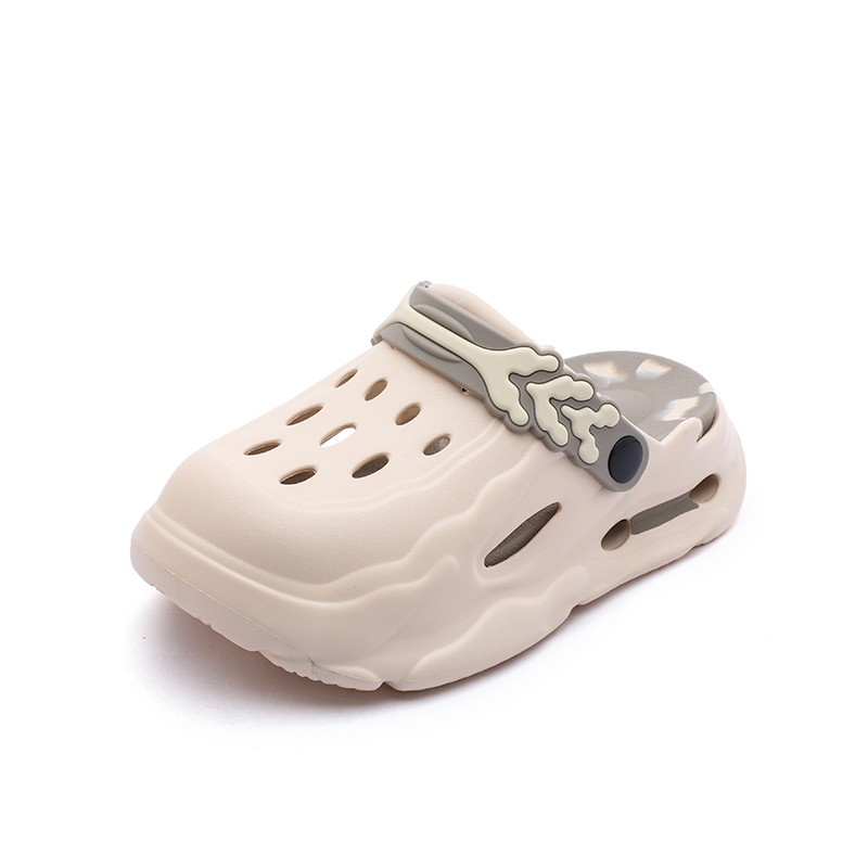 Vaikų EVA klogai su kamufliažiniu raštu, kvėpuojantys, neslidūs, lengvi, amžius 7–16 metų