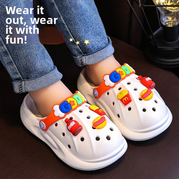 EVA vaikų sandalai su uždaru pirštu ir minkštu padu, amžius 4–12 metų, unisex, vasara 2024