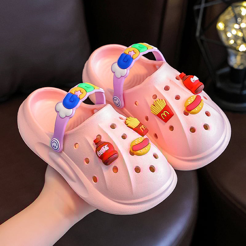 EVA vaikų sandalai su uždaru pirštu ir minkštu padu, amžius 4–12 metų, unisex, vasara 2024