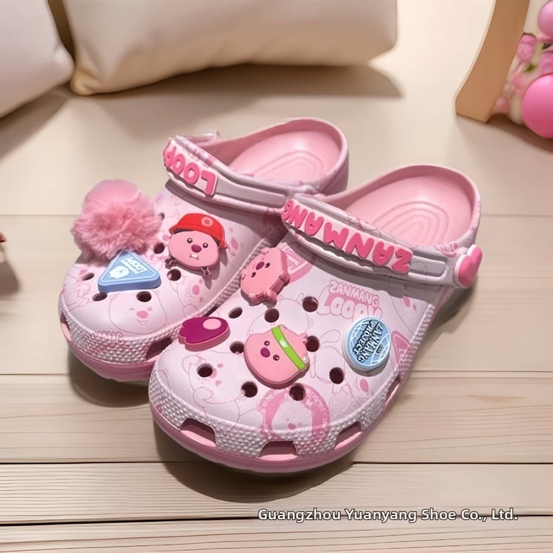 Vaikiški EVA vandens klogai, unisex, 2025 m. vasara, Cartoon Paradise stilius