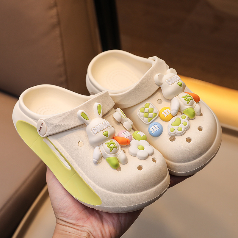 Beice EVA vaikų unisex sandalai be pamušalo, 7–14 metų, pavasaris 2024